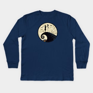 Nightmare Before Christmas Kids Long Sleeve T-Shirt